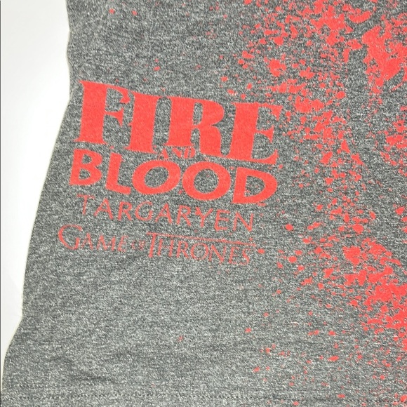 Game of thrones Short Sleeve Tee with Targaryen design - Picture 7 of 10